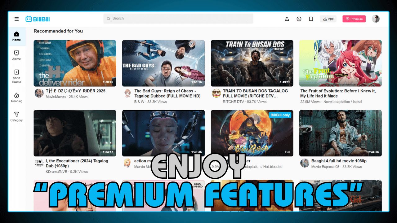 Enjoy Premium Features