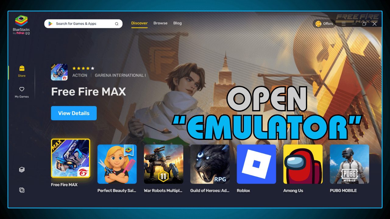 Open Android Emulator